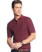 Club Room Perfomance Striped Polo