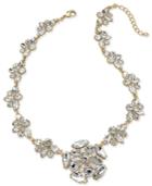 Charter Club Gold-tone Crystal Cluster Collar Necklace, Only At Macy's