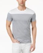 Calvin Klein Men's Colorblocked Tile-stripe T-shirt