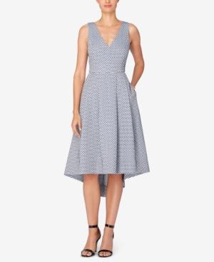 Catherine Malandrino Xavi Asymmetrical Fit & Flare Dress