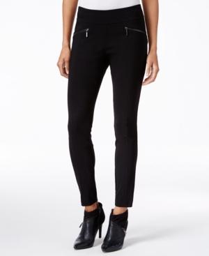 Bar Iii Zip-pocket Pull-on Skinny Pants, Created For Macy's