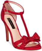 Inc International Concepts Women's Reesie Rhinestone Bow Evening Sandals, Only At Macy's Women's Shoes