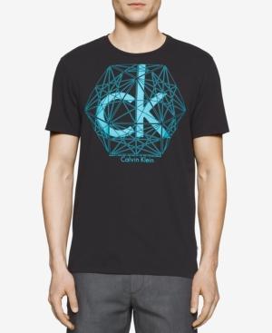 Calvin Klein Men's Ck One Abstract Graphic-print Logo T-shirt