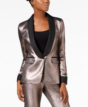 Rachel Zoe Shine Tuxedo Jacket