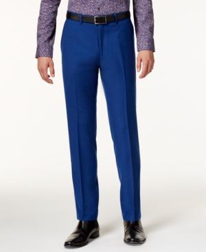 Bar Iii Men's Slim-fit Cobalt Pants, Only At Macy's