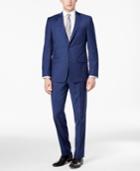 Calvin Klein Men's Extra-slim Fit Blue Suit