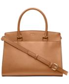 Dkny Leather Satchel, Created For Macy's