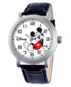 Disney Mickey Mouse Men's Vintage Silver Alloy Watch