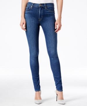 Hudson Jeans Barbara High-waist Skinny Jeans, Down Pour Wash