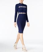 Guess Pia Lace-up-detail Sweater Dress