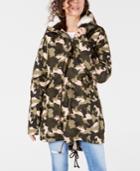 Reason Camo-print Faux-fur Anorak