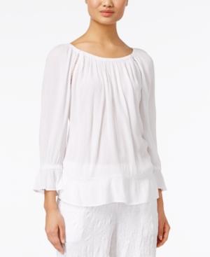 Inc International Concepts Peasant Top, Only At Macy's