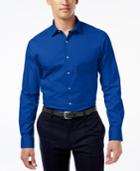 Alfani Spectrum Men's Slim-fit Stretch Dress Shirt, Only At Macy's