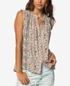 O'neill Juniors' Carley Printed Sleeveless Shirt