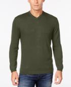 Weatherproof Men's Big And Tall V-neck Sweater, Only At Macy's