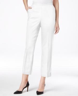 Alfred Dunner Petite Pull-on Ankle Pants