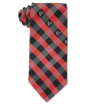 Eagles Wings Atlanta Falcons Checked Tie