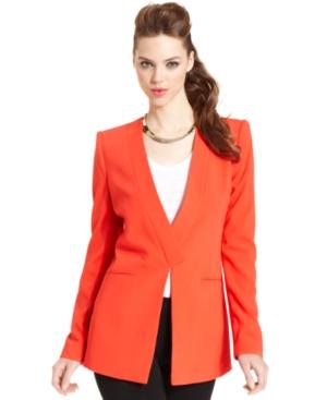 Bcbgmaxazria Jacket  V Neck Blazer