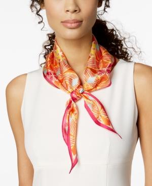 Echo Coastal Tile Silk Diamond Scarf
