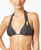 O'neill Bi-coastal Reversible Halter Bikini Top Women's Swimsuit