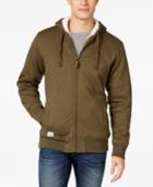 Quiksilver Waterman Full-zip Jacket With Faux-fur Lined Hood