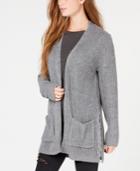 Hooked Up By Iot Juniors' Long Knit Cardigan