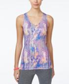 Jessica Simpson The Warm Up Juniors' Cutout Compression Tank Top, Only At Macy's