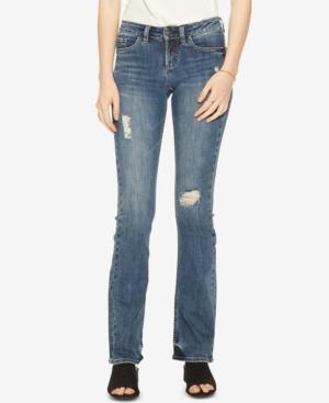 Silver Jeans Co. Tuesday Ripped Bootcut Jeans