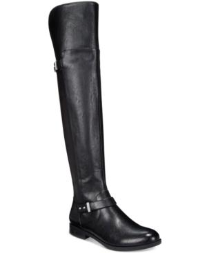 Bar Iii Daphne Block-heel Over-the-knee Riding Boots, Only At Macy's Women's Shoes