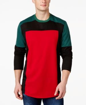 Hudson Outerwear Box Colorblock Long Sleeve Shirt