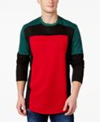 Hudson Outerwear Box Colorblock Long Sleeve Shirt
