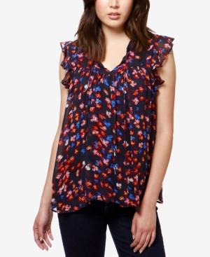 Lucky Brand Ruffled Top