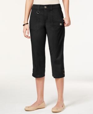 Style & Co. Petite Tummy-control Capri Pants, Only At Macy's