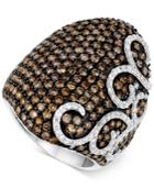 Le Vian Red Carpet Diamond Swirl Statement Ring (4-1/5 Ct. T.w.) In 14k White Gold