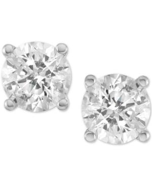 Macy's Star Signature Diamond Stud Earrings (3 Ct. T.w.) In 14k Gold Or White Gold