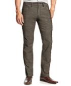 Inc International Concepts Men's Sparo Slim Straight-leg Corduroy Pants, Everday Value, Only At Macy's