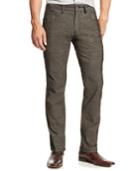 Inc International Concepts Men's Sparo Slim Straight-leg Corduroy Pants, Everday Value, Only At Macy's