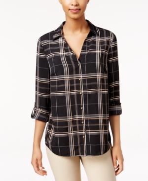 Charter Club Plaid Shirt, Only At Macy's