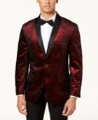 I.n.c. Men's Classic-fit Distressed Foil Blazer, Created For Macy's