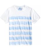 American Rag Men's Watercolor Striped T-shirt, Created For Macy's