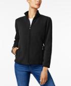 Karen Scott Zeroproof Fleece Jacket, Only At Macy's
