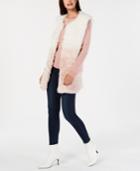 I.n.c. Ombre Faux-fur Vest, Created For Macy's