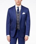 Ryan Seacrest Distinction Men's Slim-fit Blue Jacket, Only At Macy's