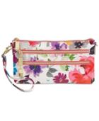 Style & Co. Floral Mini Convertible Wristlet Crossbody, Only At Macy's