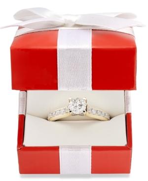 Diamond Engagement Ring (1 Ct. T.w.) In White Or Yellow 14k Gold