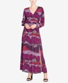 Catherine Catherine Malandrino Faux-wrap Maxi Dress