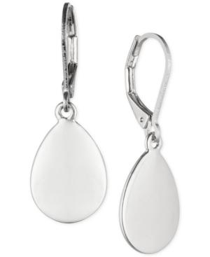 Nine West Silver-tone Teardrop Earrings