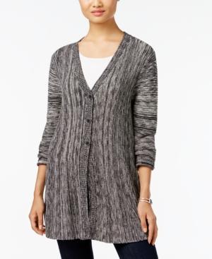 Style & Co. Ribbed V-neck Cardigan, Only At Macy's