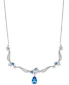 Danori Silver-tone Crystal & Pave Pendant Necklace, Created For Macy's