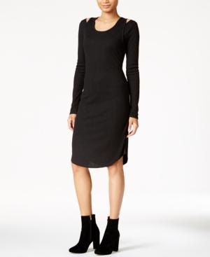 Rachel Rachel Roy Ribbed Cutout Dress, Only At Macy's